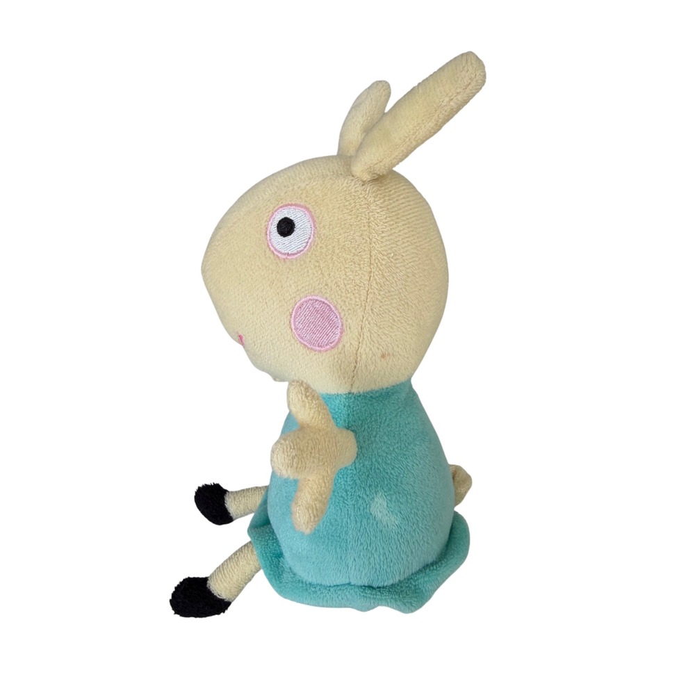 Peppa Pig Rebecca Rabbit Plush 8" Bunny Stuffed Animal Toy Hasbro Just Play - Picture 4 of 5